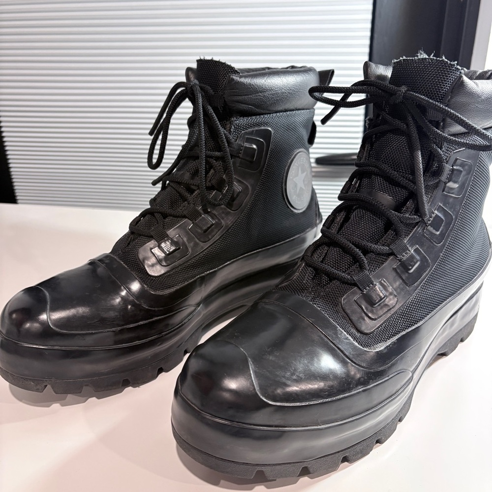 Ambush x Conserse Lace-Up Combat Boots